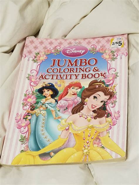 Disney Princess Jumbo Coloring Book