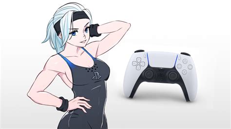 Random Ps5s Dualsense Has Already Been Reimagined As A Sexy Anime Girl Push Square