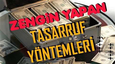 Tasarruf Yöntemleri Para Biriktirmenize Yardımcı Olacak 10 Faydalı