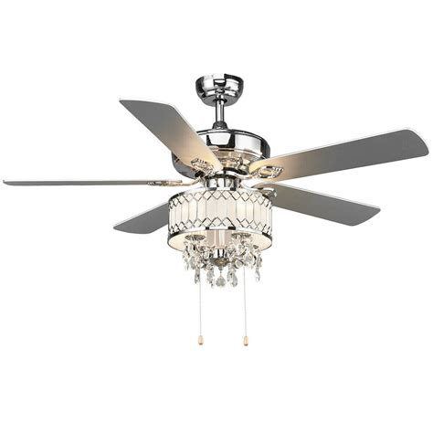 Shop with afterpay on eligible items. Costway 52'' Classical Crystal Ceiling Fan Lamp w/ 5 ...