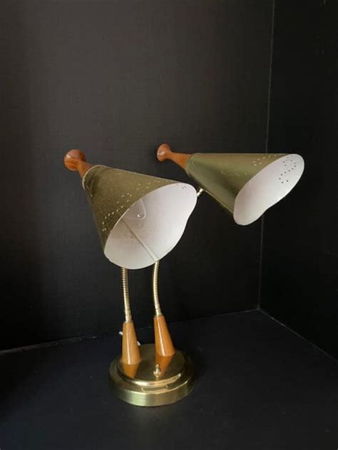 Vintage Desk Lamp Gooseneck Desk Lamp Vintage Goose Neck Etsy