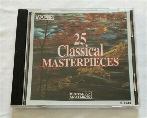 2 Cd Lot ~ 25 Classical Masterpieces Volumes 1 And 2 ~ Various Artists Ebay