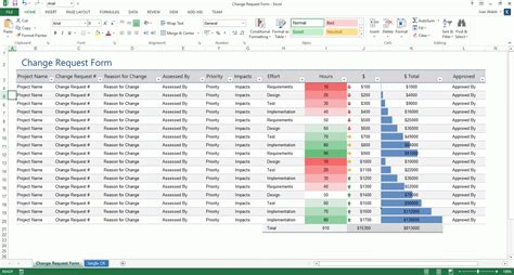 Document Control Excel Spreadsheet — Db