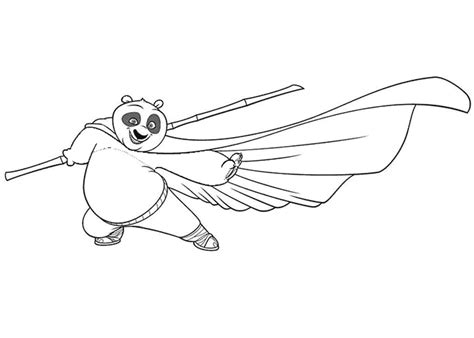 Kung Fu Panda 84 Animation Movies Printable Coloring