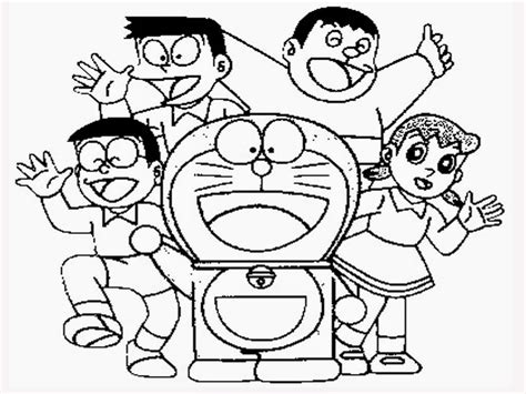 Mewarnai adalah aktivitas yang sangat seru dan juga menyenangkan untuk anak anak usia dini. Gambar Mewarnai Doraemon ~ Gambar Mewarnai Lucu