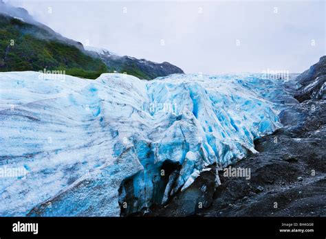 Exit Glacier Kenai Fjords National Park Alaska Stock Photo Alamy