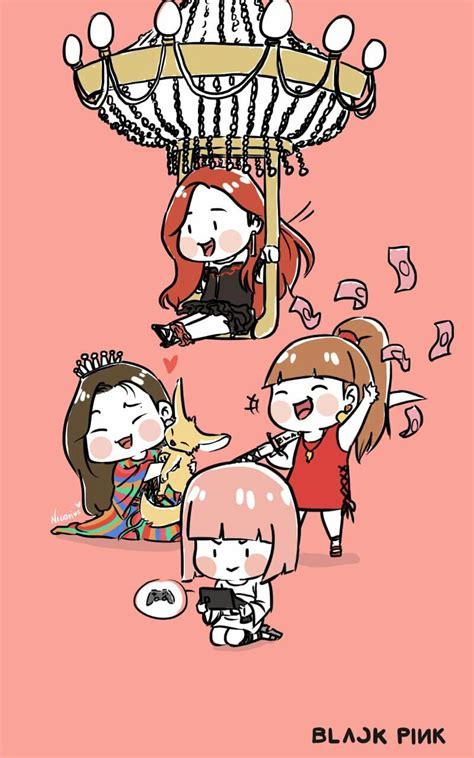 Pin By Baby Changbin On Blackpink Fanart And Chibi Blackpink Poster