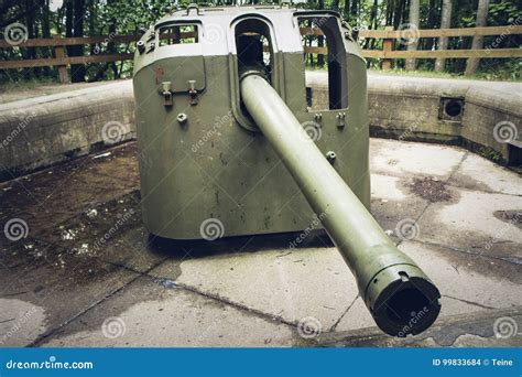 Ii World War Cannon Stock Photo Image Of Weapon World 99833684