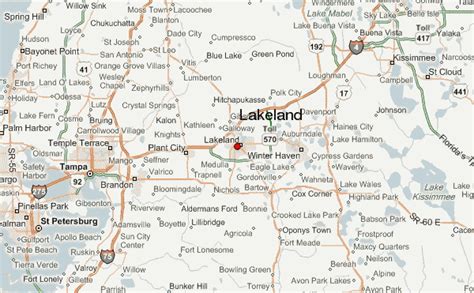 31 Map Of Lakeland Fl Maps Database Source