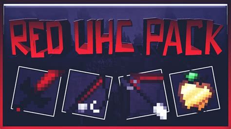 Minecraft Pvp Texture Pack Red Uhc Pack Youtube