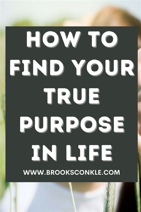 How To Find Your True Purpose In Life In 2021 Life Purpose True
