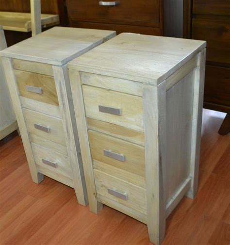 Very slim dorset 17cm narrow white bedside table with 4 drawers for storage. Pair of very narrow slim Modern style bedsides bed side ...