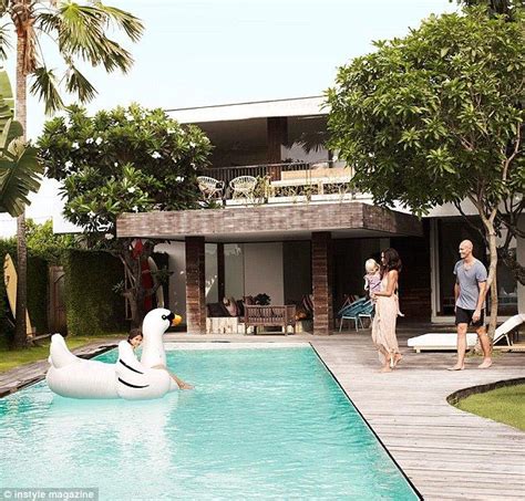 Our Bali Paradise Lindy And Michael Klim Give A Glimpse Their Home Dream Beach Houses Bali