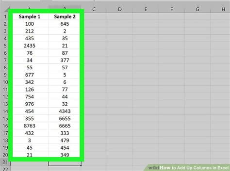 If you need to add a column in excel, you can use the autosum function. How to Add Up Columns in Excel (with Pictures) - wikiHow