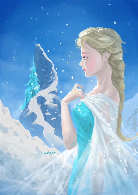 Elza Frozen Fan Art By Weerawan On Deviantart