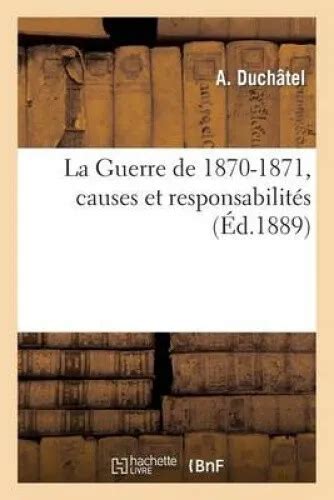 LA GUERRE DE Causes Et Responsabilit S Histoire French EUR PicClick FR