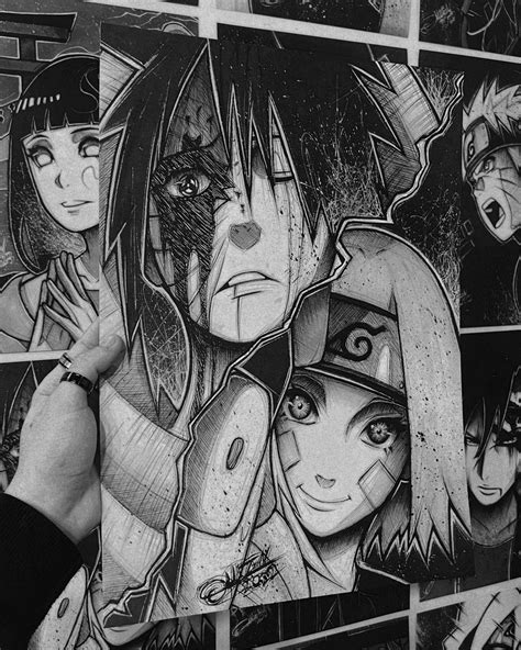 Poster Obito And Rin Naruto Okuzen Shop