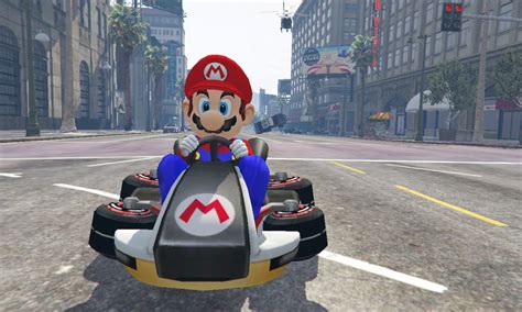 Mario Kart 8 - Default Kart [Menyoo] - Vehicules pour GTA V sur GTA Modding