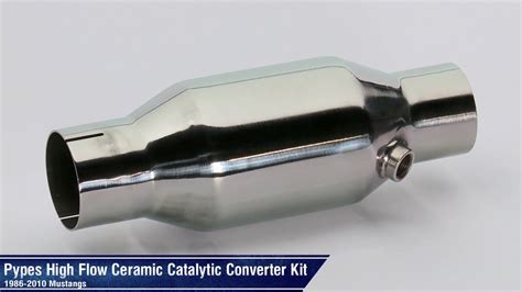 Also what the car sounds like with no. Mustang Pypes High Flow Ceramic Catalytic Converter Kit ...