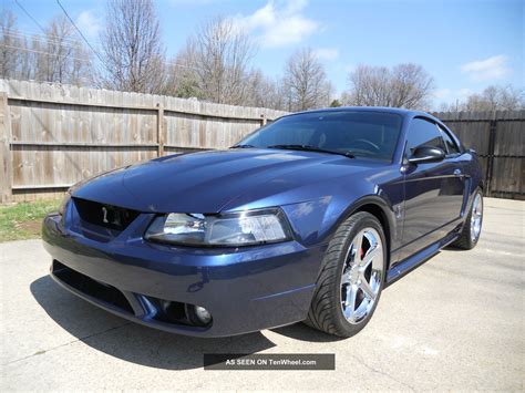 2001 Ford Mustang Svt Cobra Coupe True Blue