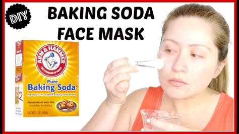 Baking Soda Face Mask Acne Youtube