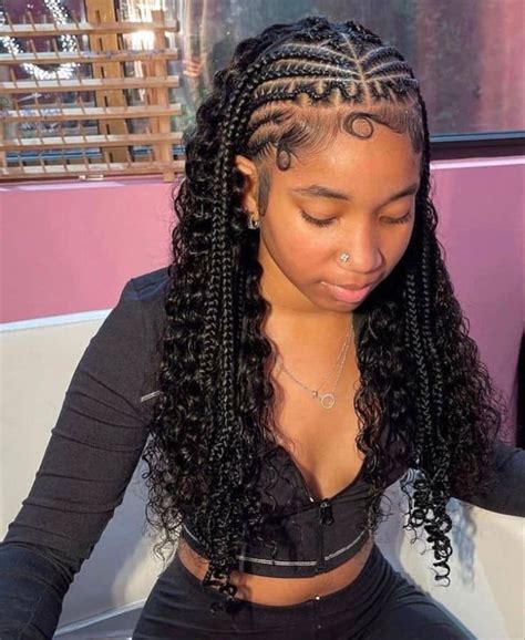 Sew In Styles Braid Ideas For Your Next Sew In Braided Cornrow Hairstyles Pretty Braided