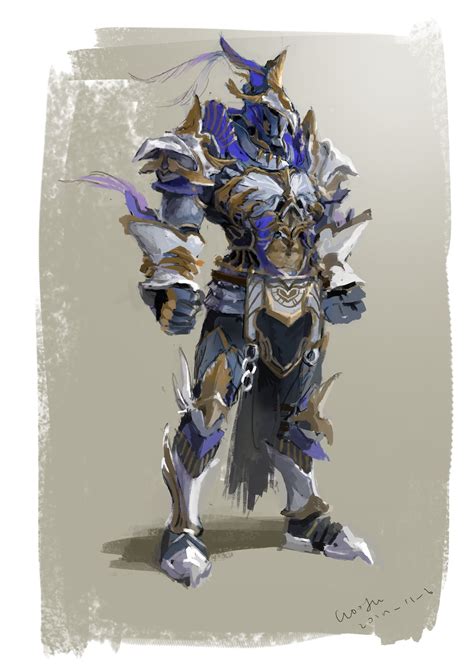 Artstation Fantasy Armor Wooju Ko Fantasy Art Warrior Fantasy