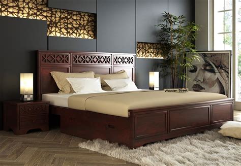 Indian Wooden Bed Designs Pictures Image To U