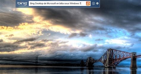 Microsoft Propose Bing Desktop