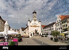 Rathaus in Kempten, Allgaeu, Bayern, Deutschland | City Hall in Stock ...