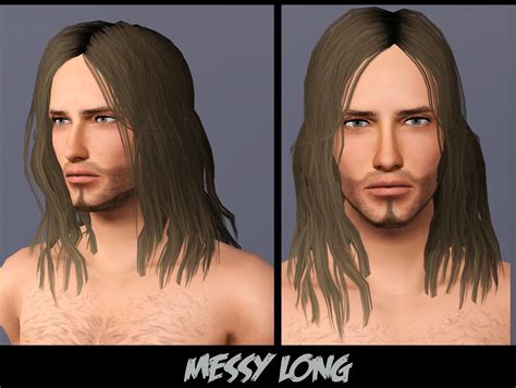 Mod The Sims 3 Ambitions Hairs Converted For Males