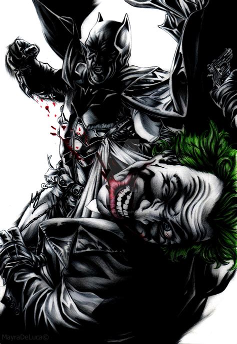 Batman Vs Joker By Pensierimorti On Deviantart