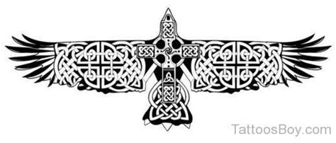 Celtic Bird Tattoo Design Tb1203 Celtic Tattoos Nordic Tattoo