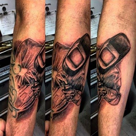 Welding Tattoos For Men Industrial Ink Design Ideas Welding