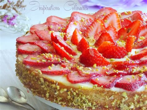 tarte aux fraises à la crème amandine le blog cuisine de samar
