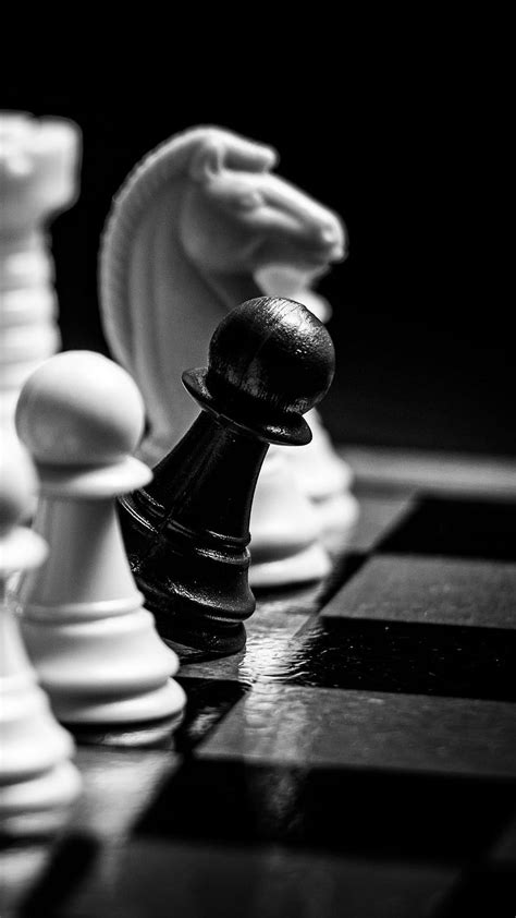 Chess Wallpaper Black And White