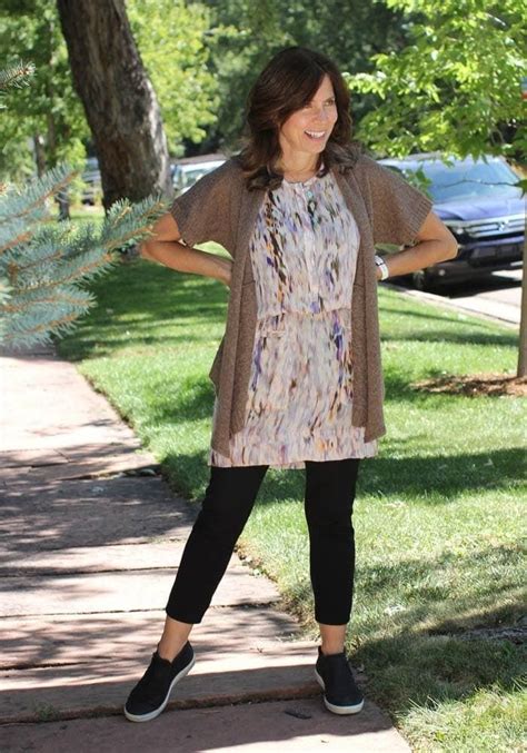How To Wear Tunics Or Short Dresses With Pants Dresses With Leggings