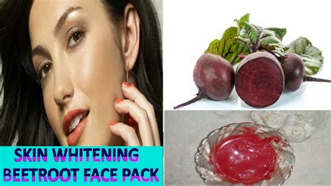 Beetroot Face Pack For Skin Whitening And Glowing Skin Youtube