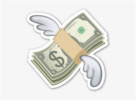 Money With Wings Emoji