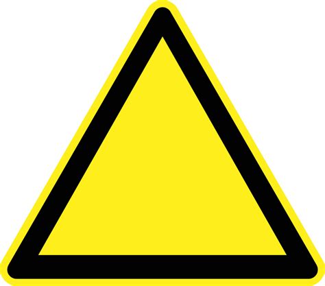 Onlinelabels Clip Art Signs Hazard Warning