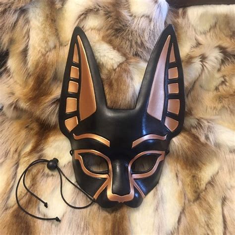 Ready To Ship Art Deco Bast Cat Mask Original Handmade Etsy Cat
