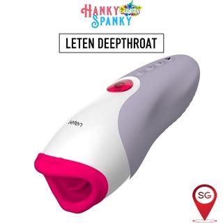 Leten Deepthroat Automatic Masturbator Adult Sex Toy Shopee Singapore