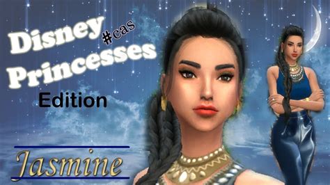 The Sims 4 Cas Jasmine Disney Princesses Edition Download Youtube