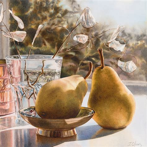 Online Pears Still Life Workshop Jennifer Olson Studios