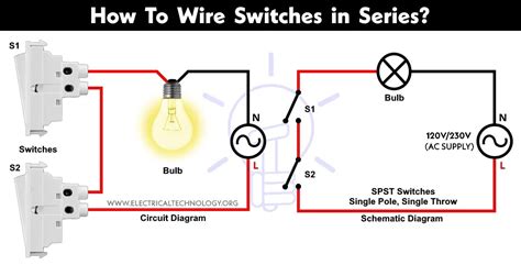 Diagram Single Pole Switch Wiring Diagram In Series Mydiagram Online