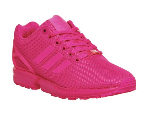 Adidas Zx Flux Shock Pink Mono Unisex Sports