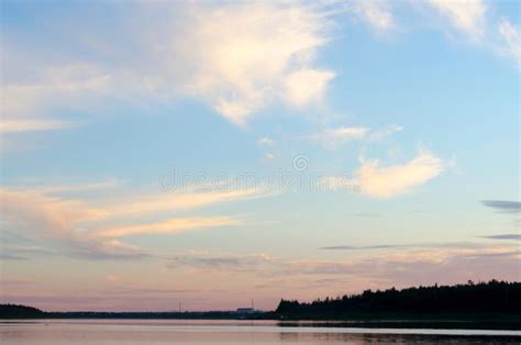 Sunset At The Bank Of River Nile Stock Image Image Of Nature