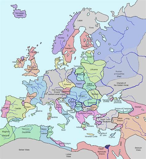 Map Of Europe 1800 Secretmuseum