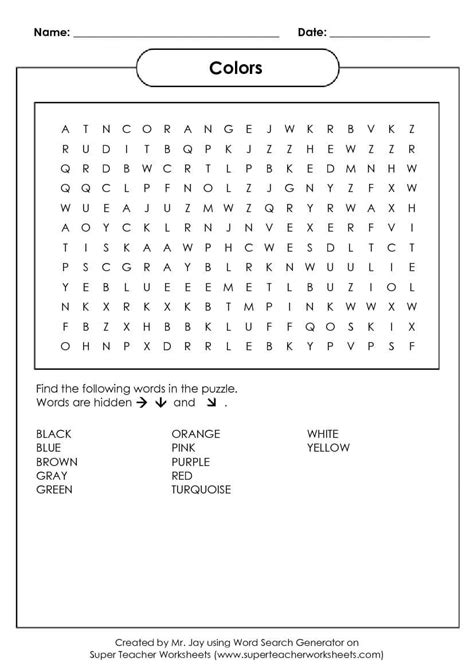 Working with a pencil and paper is one of the most satisfying ways to solve puzzles. Word Search Puzzle Generator with Blank Word Search ...