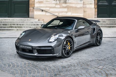 Lart De Lautomobile Porsche 992 Turbo S Cabriolet Agate